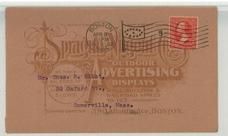 Mr. Chas. B. Eliot, 59 Oxford St., Somerville, Mass. 1902 Sprague Nugent Co. Outdoor Advertising Displays - Version 2